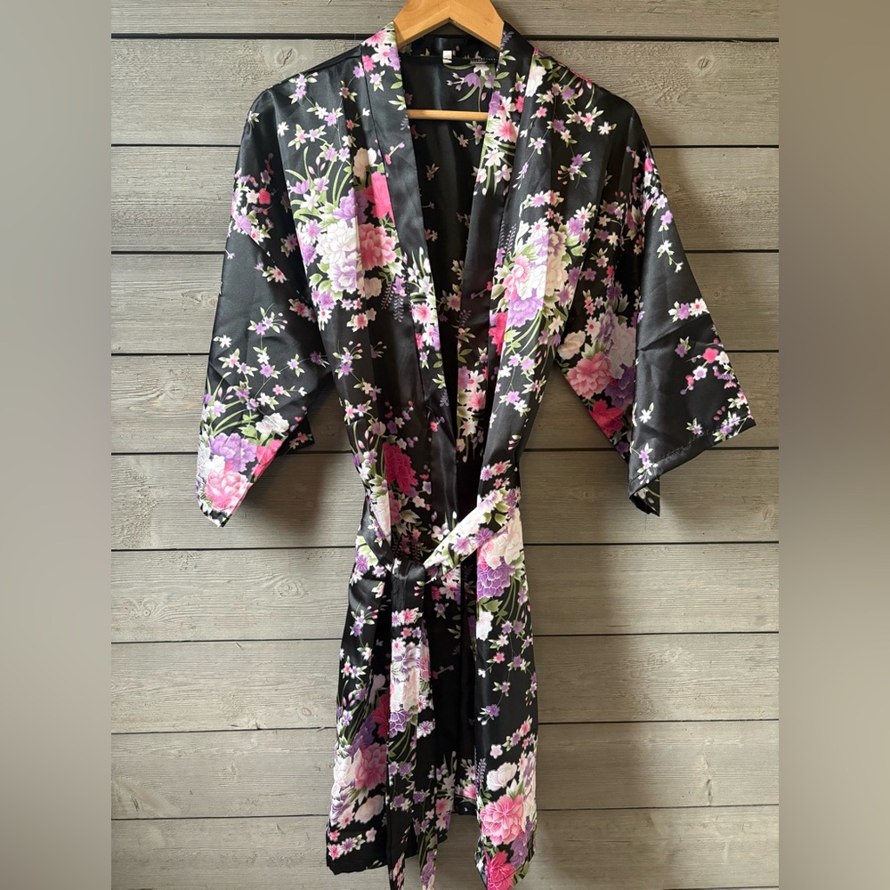 Floral Kimono Robe